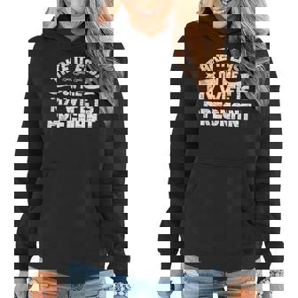 Take It Easy On Me My Wife Is Pregnant New Dad Women Hoodie - Monsterry