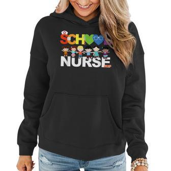 Elementary School Registered Nurse Back To School Nursing Women Hoodie - Monsterry DE