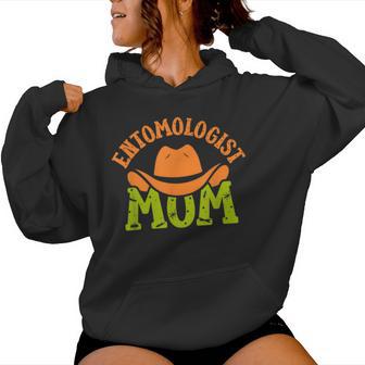 Entomologist Mom Team Insects Entomology Job Mother Mommy Women Hoodie - Thegiftio UK
