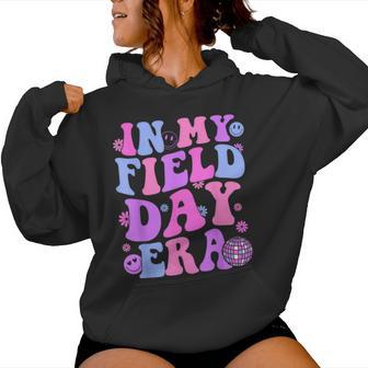 In My Field Trip Era Retro Groovy Teacher Field Day 2024 Women Hoodie - Monsterry AU