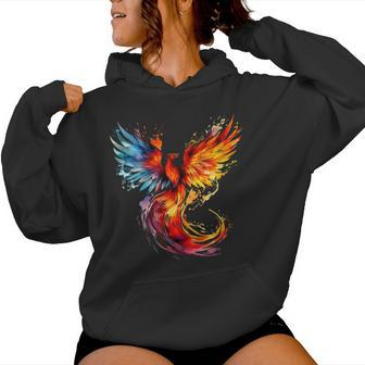 Fire Phoenix Women Hoodie - Thegiftio UK