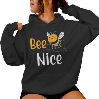 Beekeeper Bee Nice Honeycomb Beekeeping Women Hoodie - Monsterry