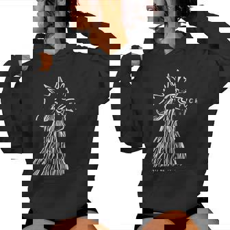 Chicken Rooster Saying Fuck Women Hoodie | Mazezy