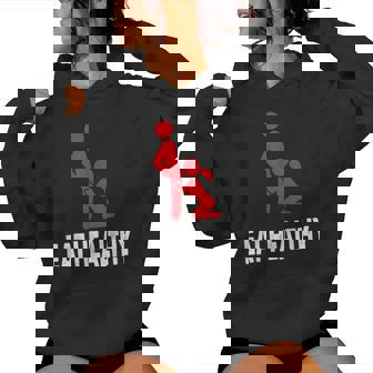 Eat Healthy Sexy Rude Valentine Day Women Hoodie - Thegiftio UK