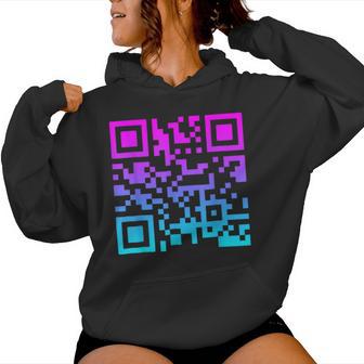 Fuc K You Q R Code Outfit Matching Women Women Hoodie - Monsterry AU