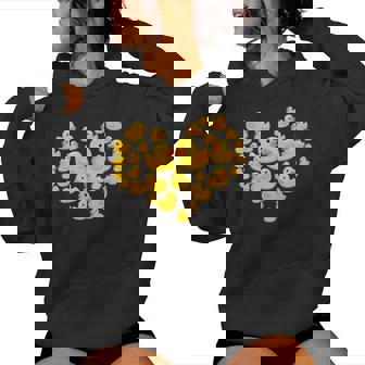 Rubber Duck For Cool Rubber Ducks Heart Women Hoodie - Thegiftio