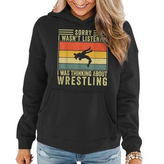 Wrestling Wrestler For Wrestle Women Hoodie | Seseable UK