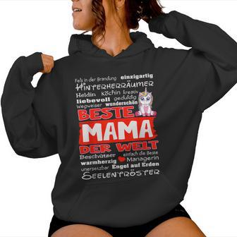 Für Die Beste Mama Der Welt Mother's Day Kapuzenpullover für Damen - Geschenkecke