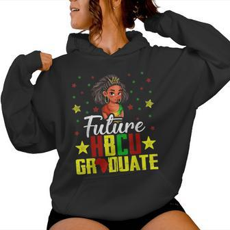Future Hbcu Grad History Black College Girl Youth Melanin Women Hoodie - Seseable