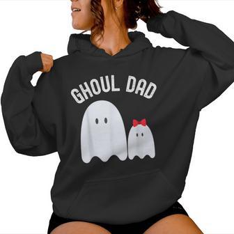 Ghoul Dadatertag Papaon Mädchenater Tochter Ghost Kapuzenpullover für Damen - Geschenkecke