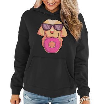 Golden Retriever Dog Donuts Party Girls Women Hoodie - Monsterry AU