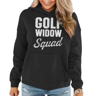 Golf Widow Wife Squad Golfer Golfing Women Hoodie - Monsterry