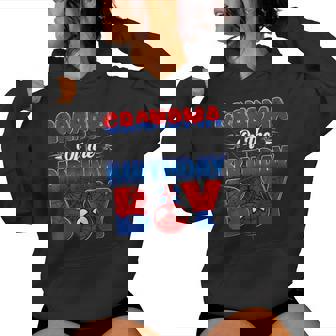 Grandma Of The Birthday Boy Spider Family Matching Women Hoodie - Seseable