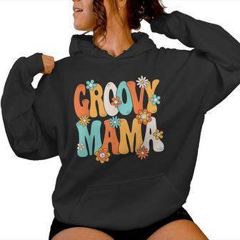 Groovy Mama 70S Hippie Theme Party Outfit 70S Costume Women Women Hoodie - Thegiftio UK