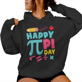 Happy Pi Day Mathematic Math Teacher Girl Women Hoodie - Monsterry
