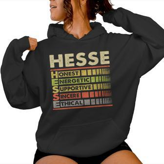 Hesse Family Name Hesse Last Name Team Women Hoodie - Seseable