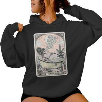 The High Priestess Tarot Card Witchy Sarcastic Women Hoodie - Monsterry AU