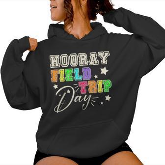 Hooray School Field Day Trip 2024 Teacher Student Cute Women Hoodie - Monsterry UK