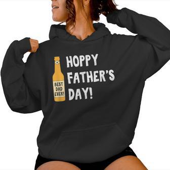 Hoppyatertag — Bester Papa Aller Zeiten — Homebrew Beer Kapuzenpullover für Damen - Geschenkecke