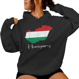 Hungary Hungarian Maps Hungary Flag For Women Women Hoodie - Thegiftio UK