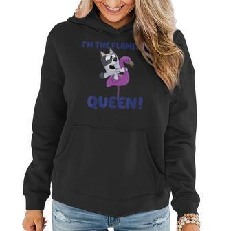 I'm The Flamingo Queen Matching Family Vacation Women Hoodie - Monsterry CA