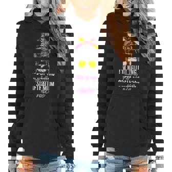 I'm Not Yelling This Is My Softball Mom Voice Women Hoodie - Monsterry