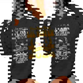 I'm A Super Proud Lil Sister Of An Awesome 2024 Graduate Women Hoodie | Mazezy