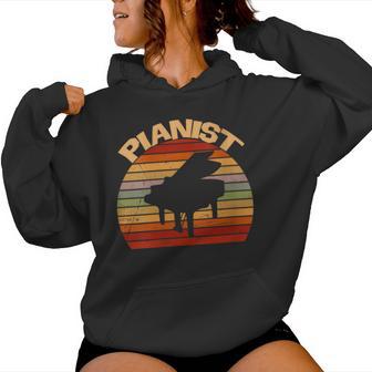 Instrument De Musique De Clavier De Pianointage De Style Sweat à capuche femme - Cadeauxyz