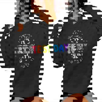 Its Test Day Y'all Don't Stress Do Your Best Testing Teacher Women Hoodie - Monsterry