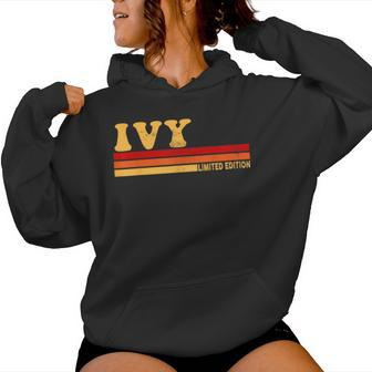 Ivy Name Personalized Cute Idea Vintage Ivy Women Hoodie - Seseable