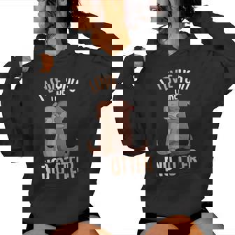 Je T'aime Comme Aucune Loutre Saint Valentin Filles Enfants Sweat à capuche femme - Cadeauxyz