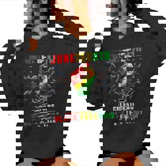 Junenth For Celebrate Black Freedom 1865 Women Hoodie - Seseable