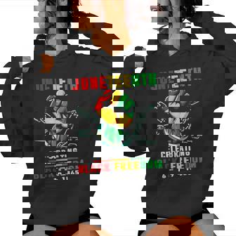 Junenth Celebrate Black Freedom Day 1865 Women Hoodie - Seseable