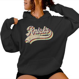 Knicks Name Vintage Retro Boy Girl Women Hoodie - Seseable