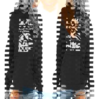 La Vie Est Meilleure Sur La Neige Sweat à capuche femme - Cadeauxyz