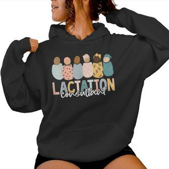 Lactation Consultant Baby Nurses Appreciation Mother Baby Women Hoodie - Monsterry AU