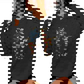 Get In The Line Dance Country Dance Country Danse Pour Homme Et Avec Col En V Sweat à capuche femme - Cadeauxyz