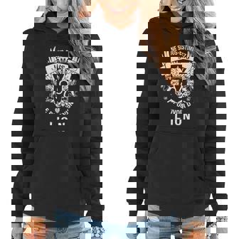 Lion Ne Sousestimez Jamais Sweat à capuche femme - Cadeauxyz