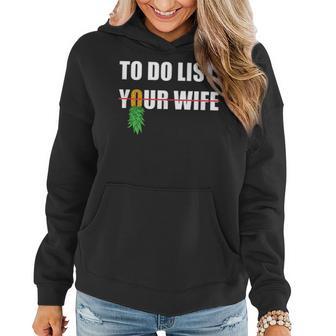 To Do List Your Wife Swinger Upside Down Pineapple Men Women Hoodie - Monsterry