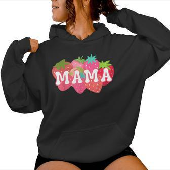 Mama Of The Berry First Birthday Strawberry Matching Couple Women Hoodie - Monsterry UK