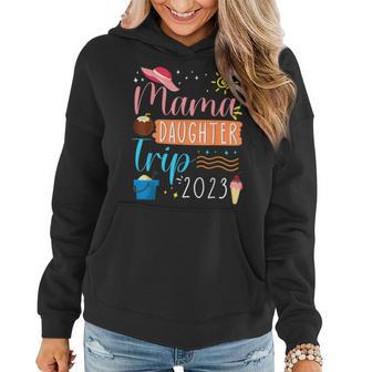 Mama Daughter Trip 2023 Cute Mother Girls Beach Vacation Women Hoodie - Monsterry CA