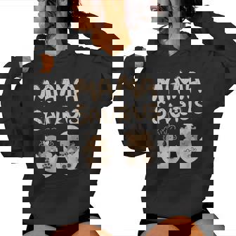 Mamasaurus Juego Familiar Para El Día De La Madre Sudadera con capucha para mujer - Regaloses