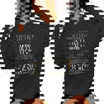 Mamie Casino Cadeau Original Humour Drôle Fête Grands Mères Sweat à capuche femme - Cadeauxyz