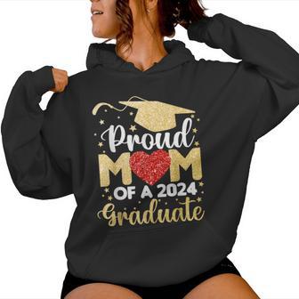 Mom Senior 2024 Proud Mom Of A Class Of 2024 Graduation Women Hoodie - Monsterry CA