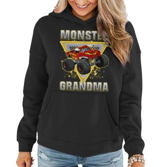 Monster Truck Grandma Monster Truck Are My Jam Truck Lovers Women Hoodie - Monsterry DE