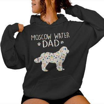 Moscow Water Dad Floral Dog Lover Women Hoodie - Monsterry