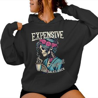 Expensive Difficult And Talks BackOn Back Mom Women Hoodie - Monsterry CA