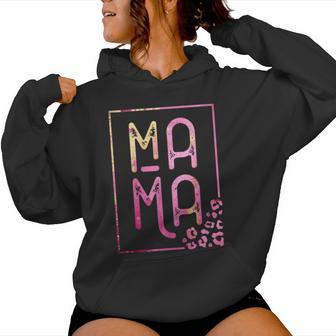 Muttertag Ma Ma Rosa Mom Life Muttertag Mama Modus Kapuzenpullover für Damen - Geschenkecke