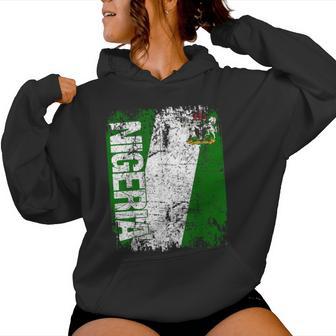 Nigeria Flag Women's Children's Nigeria Kapuzenpullover für Damen - Geschenkecke