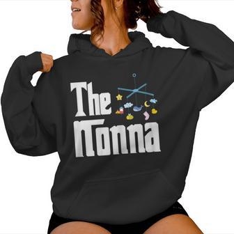 The Nonna Grandma Grandmom Grandmother Women Hoodie - Thegiftio UK